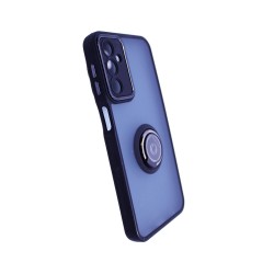 Capa com Anel de Suporte para Samsung Galaxy A24 4G Preto Fumado Capa com Anel de Suporte para Samsung Galaxy A24 4G Preto Fumado